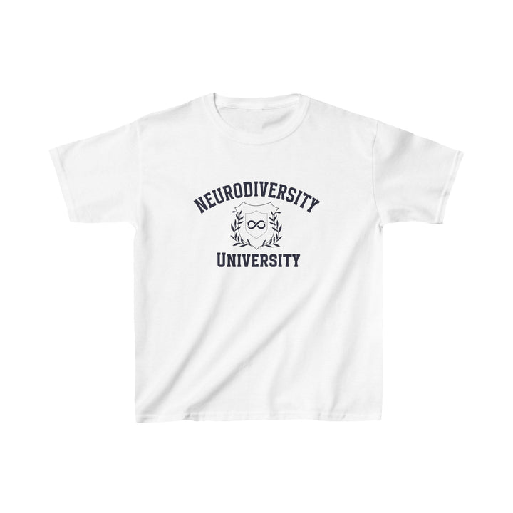 Kids Neurodiversity University Infinity Symbol Tee