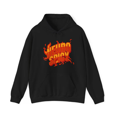 NeuroSpicy Flames Adult Hoodie