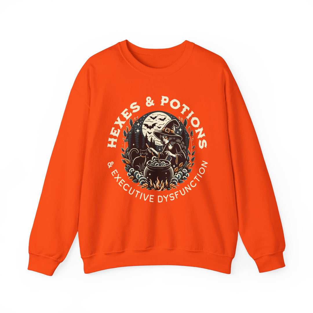 Adult Hexes & Potions & Executive Dysfunction  Sweatshirt