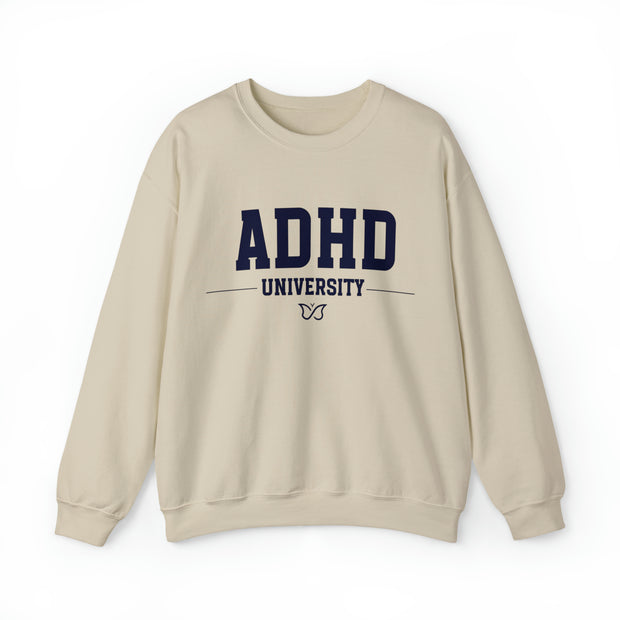 ADHD University Butterfly Symbol Sweatshirt