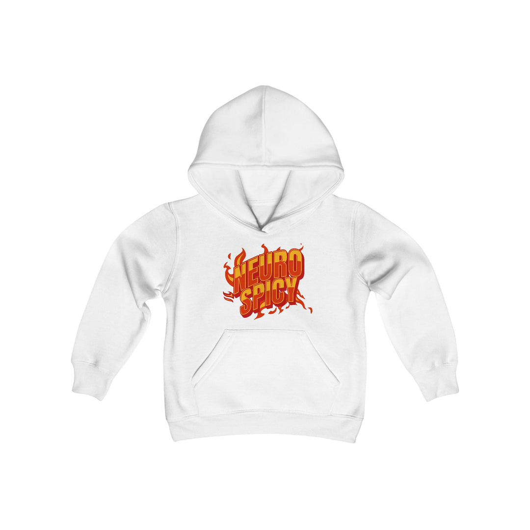 Kids NeuroSpicy Flames Hoodie Sweatshirt