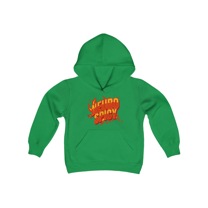 Kids NeuroSpicy Flames Hoodie Sweatshirt