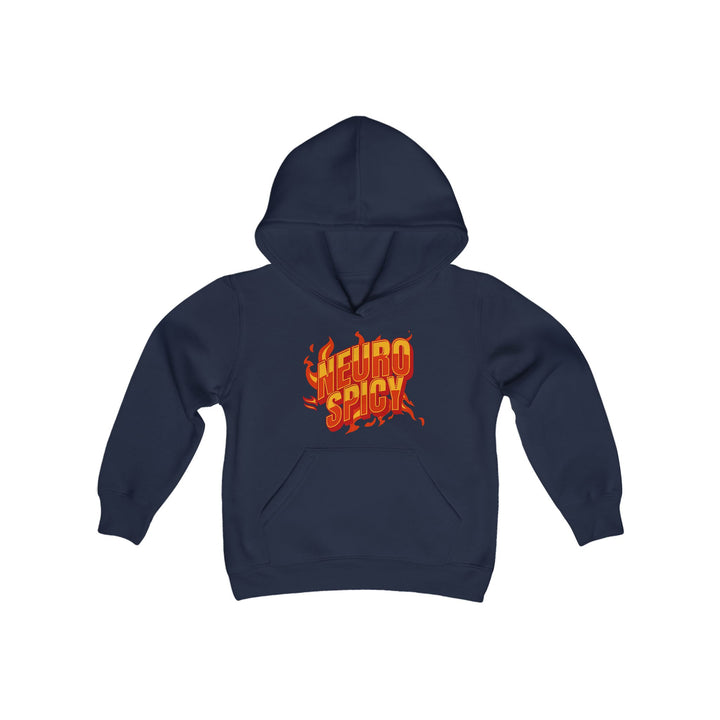 Kids NeuroSpicy Flames Hoodie Sweatshirt