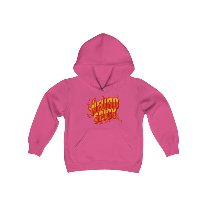 Kids NeuroSpicy Flames Hoodie Sweatshirt