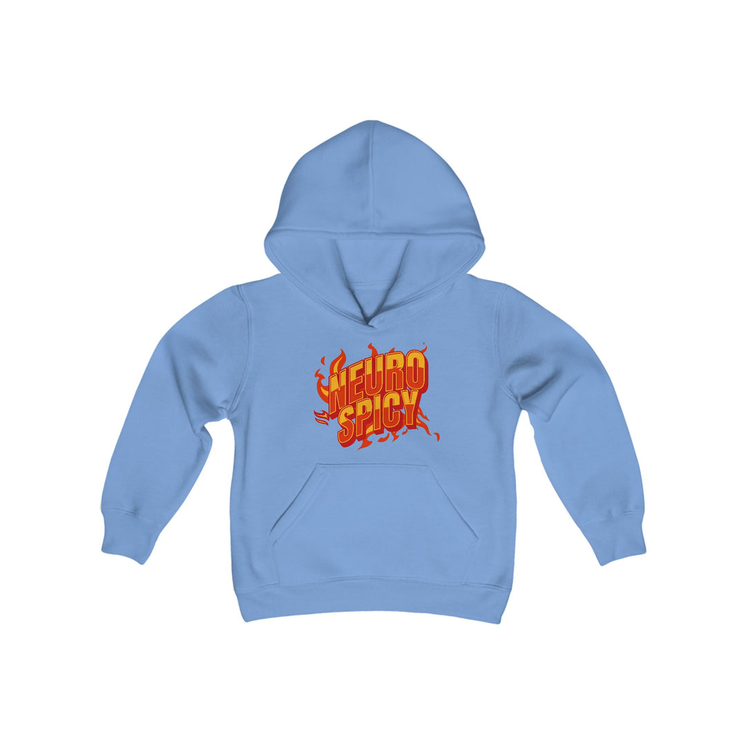 Kids NeuroSpicy Flames Hoodie Sweatshirt