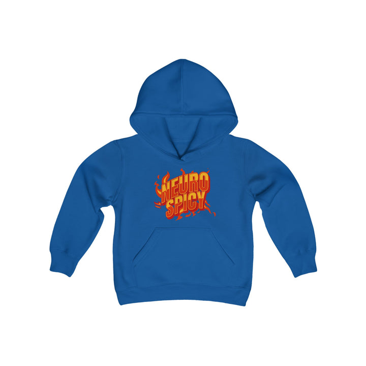 Kids NeuroSpicy Flames Hoodie Sweatshirt