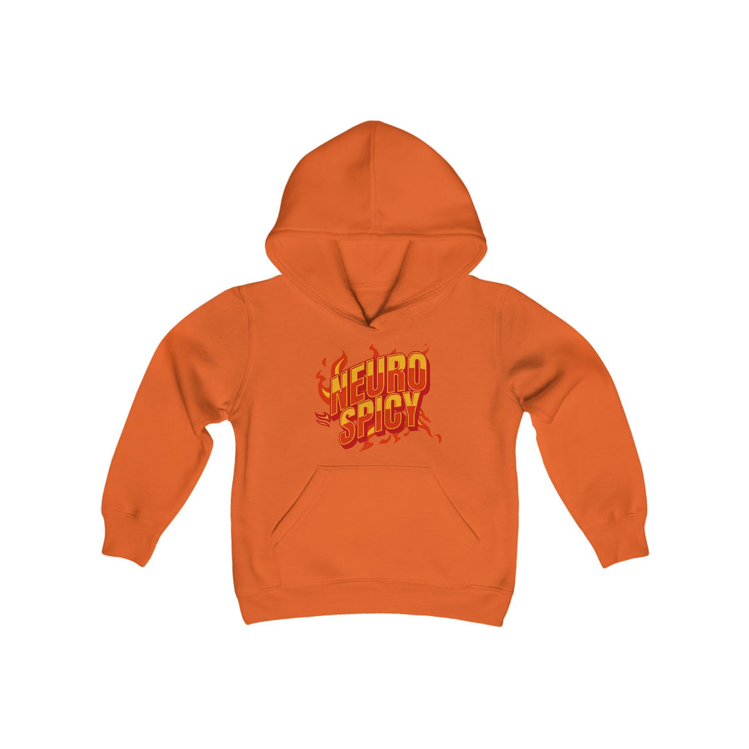 Kids NeuroSpicy Flames Hoodie Sweatshirt