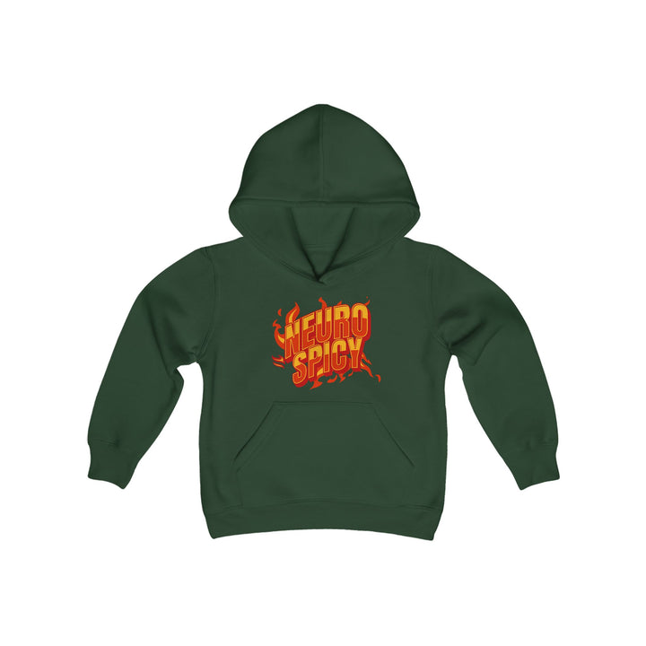 Kids NeuroSpicy Flames Hoodie Sweatshirt