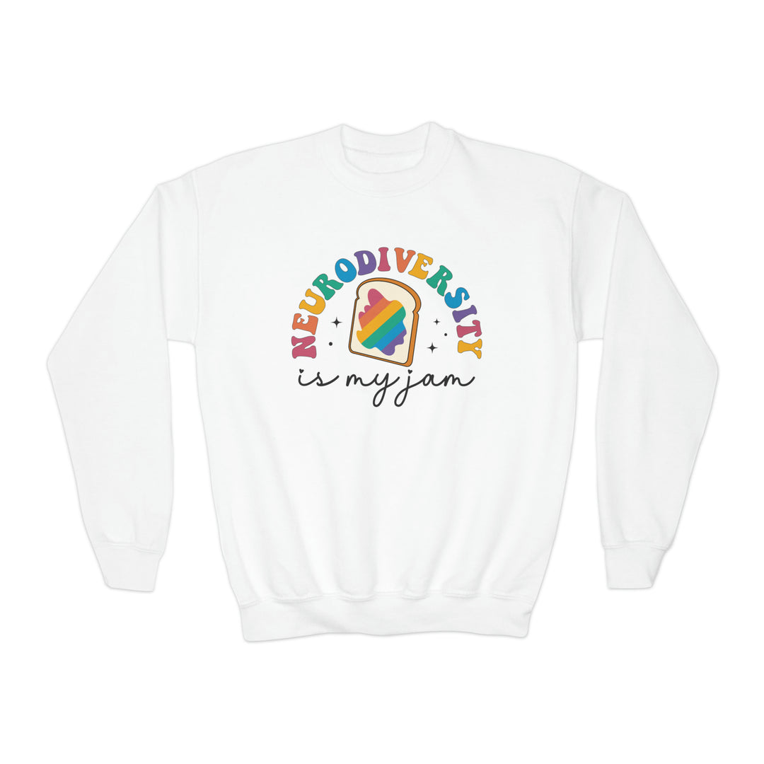 Kids Neurodiversity is My Jam Sweatshirt