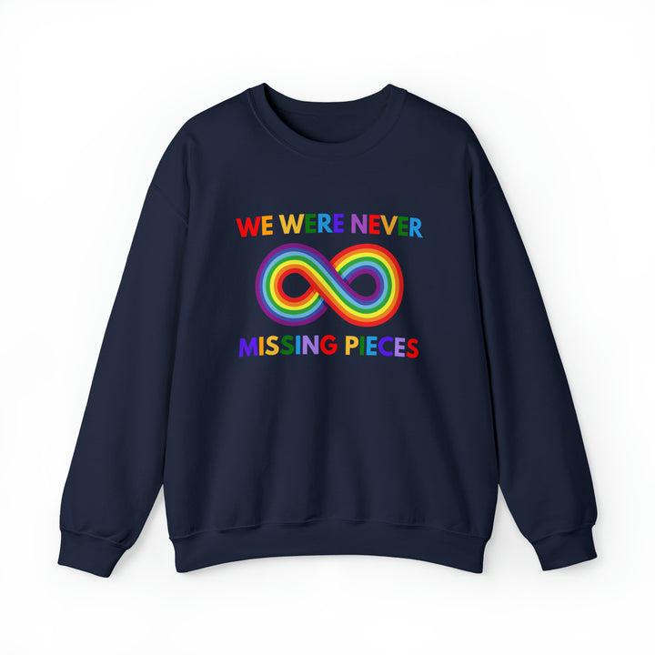 Adult Infinity Never Missing Pieces Sweatshirt