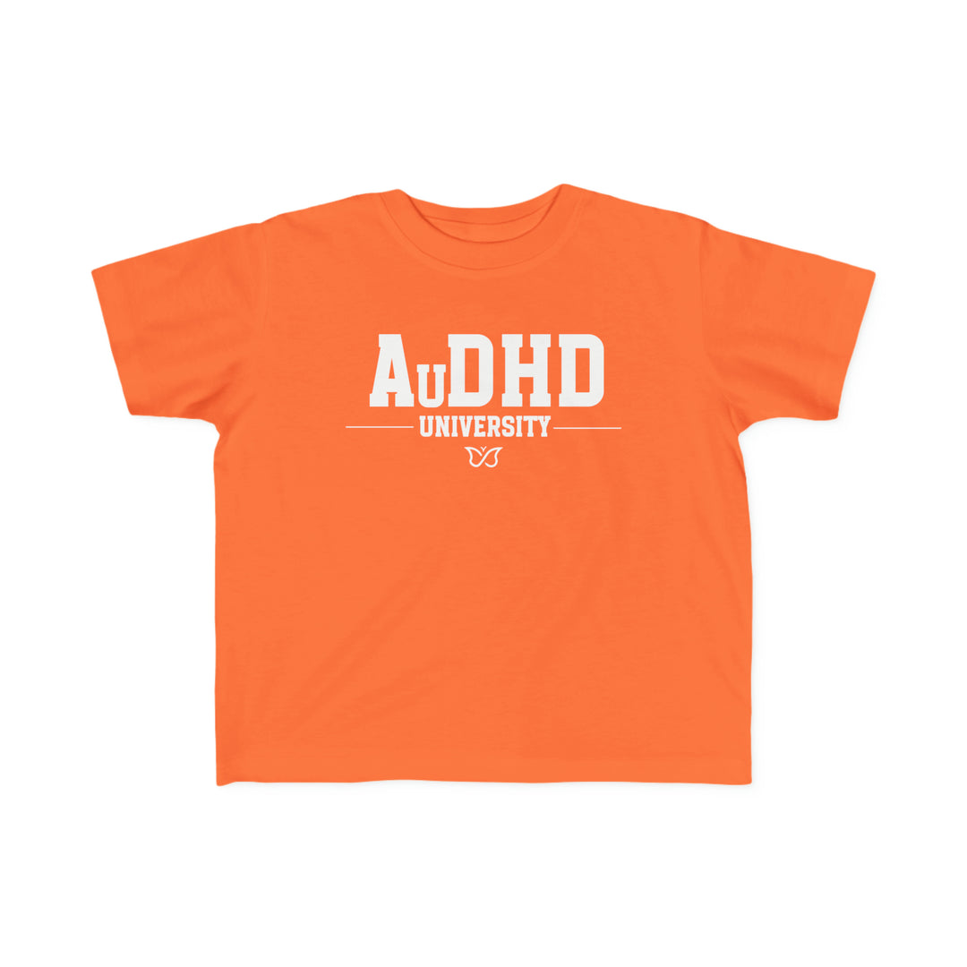 Toddler AuDHD University Butterfly Symbol Tee