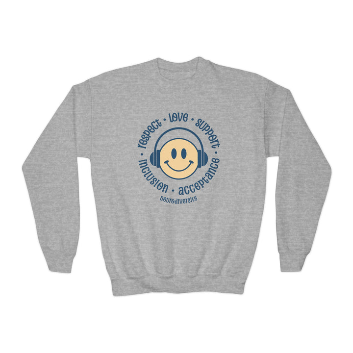 Kids Respect Love Support Inclusion Acceptance Sweatshirt