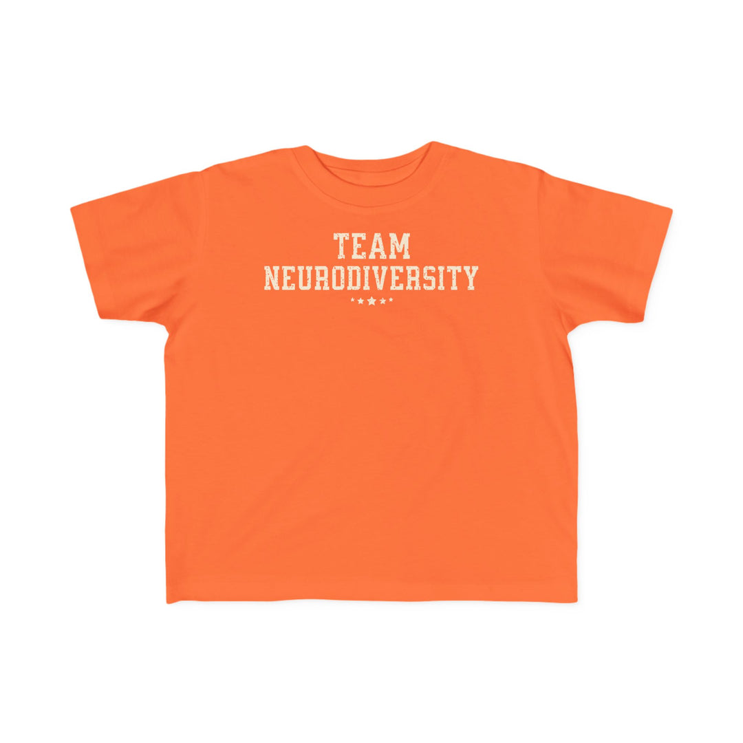 Toddler's Team Neurodiversity Distressed Tee