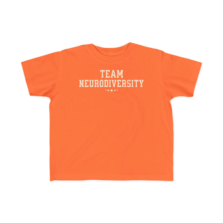 Toddler's Team Neurodiversity Distressed Tee