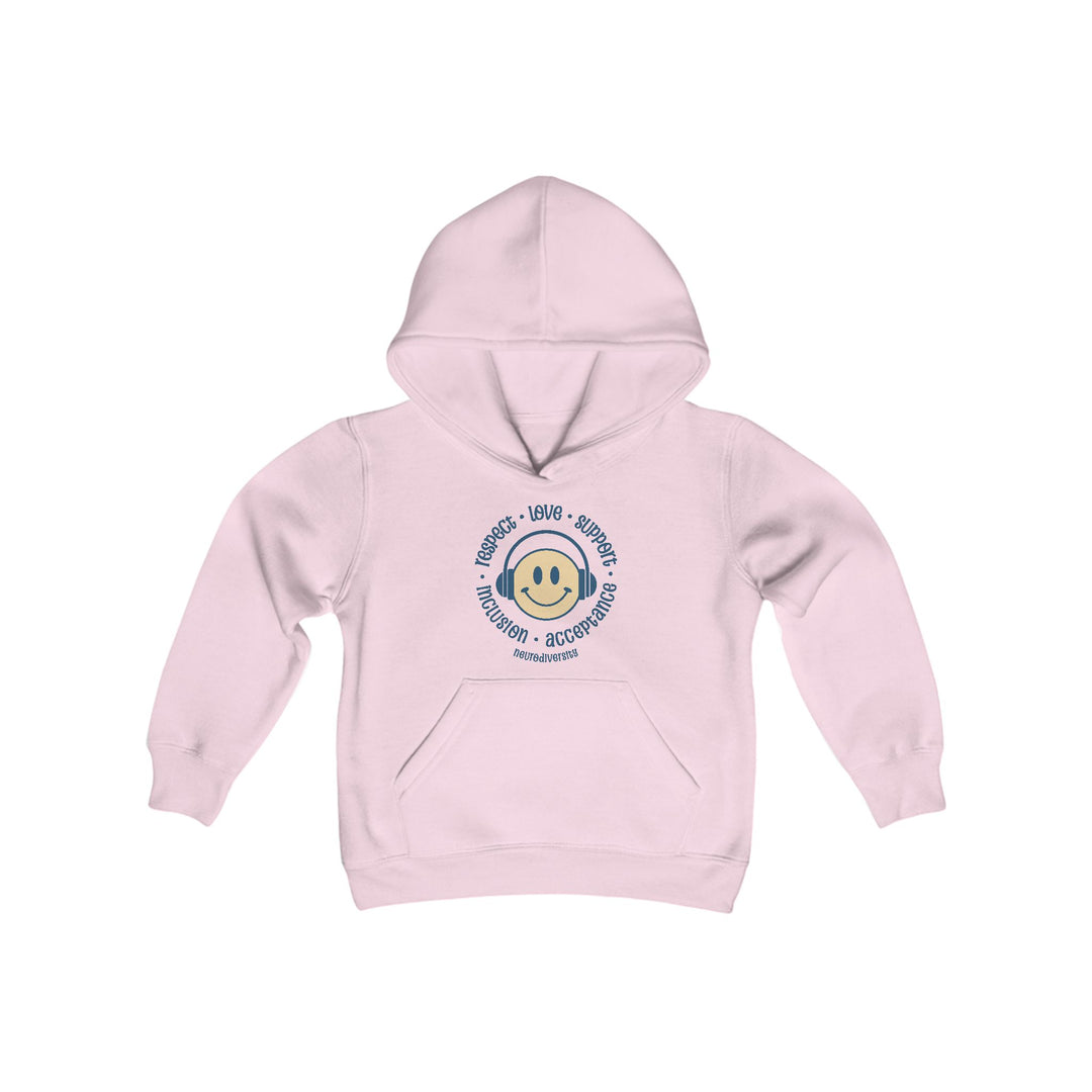 Kids Respect Love Support Inclusion Acceptance Hoodie Sweatshirt