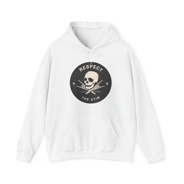 Adult Respect the Stim Skull Hoodie