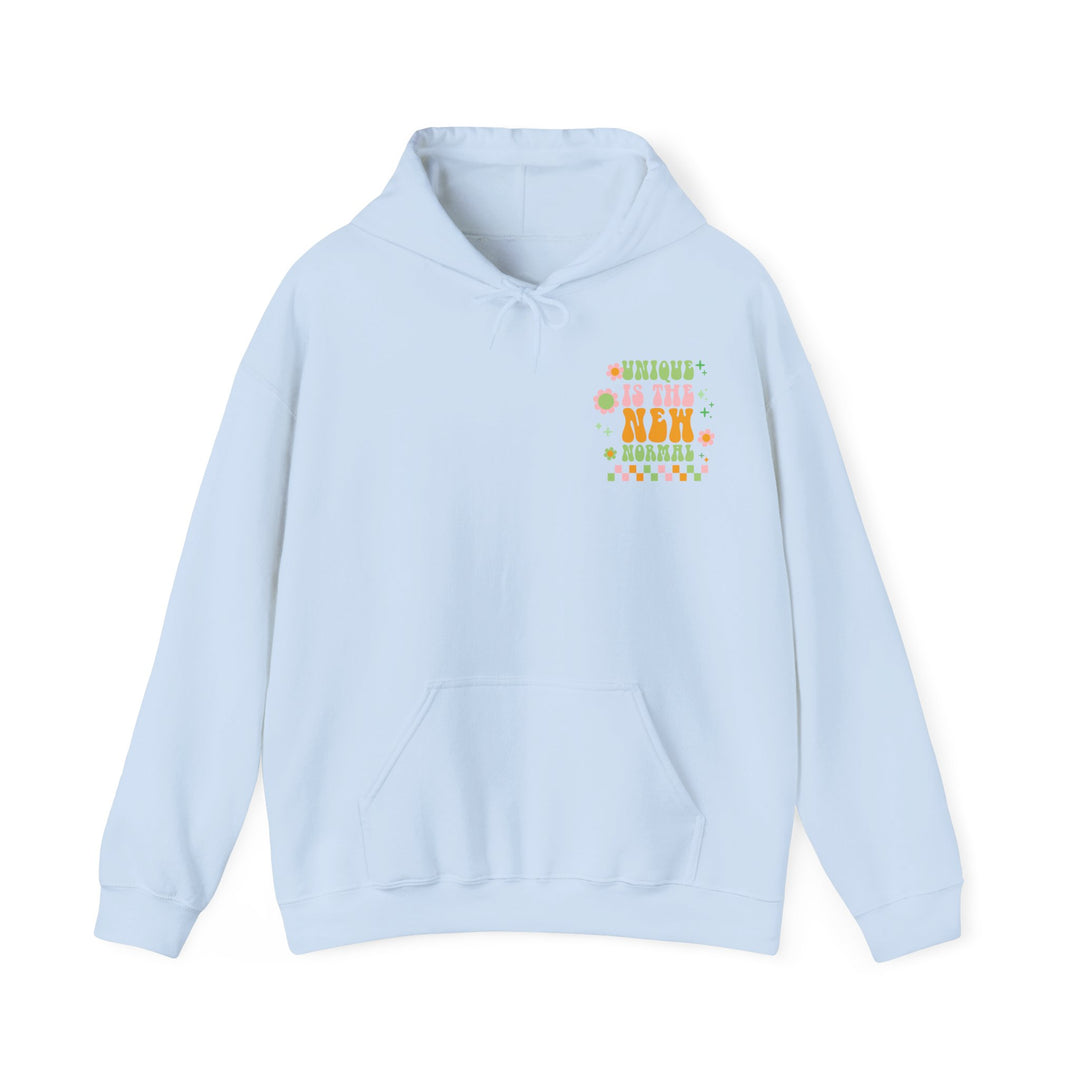 Adult Unique is the New Normal Front and Back Hoodie