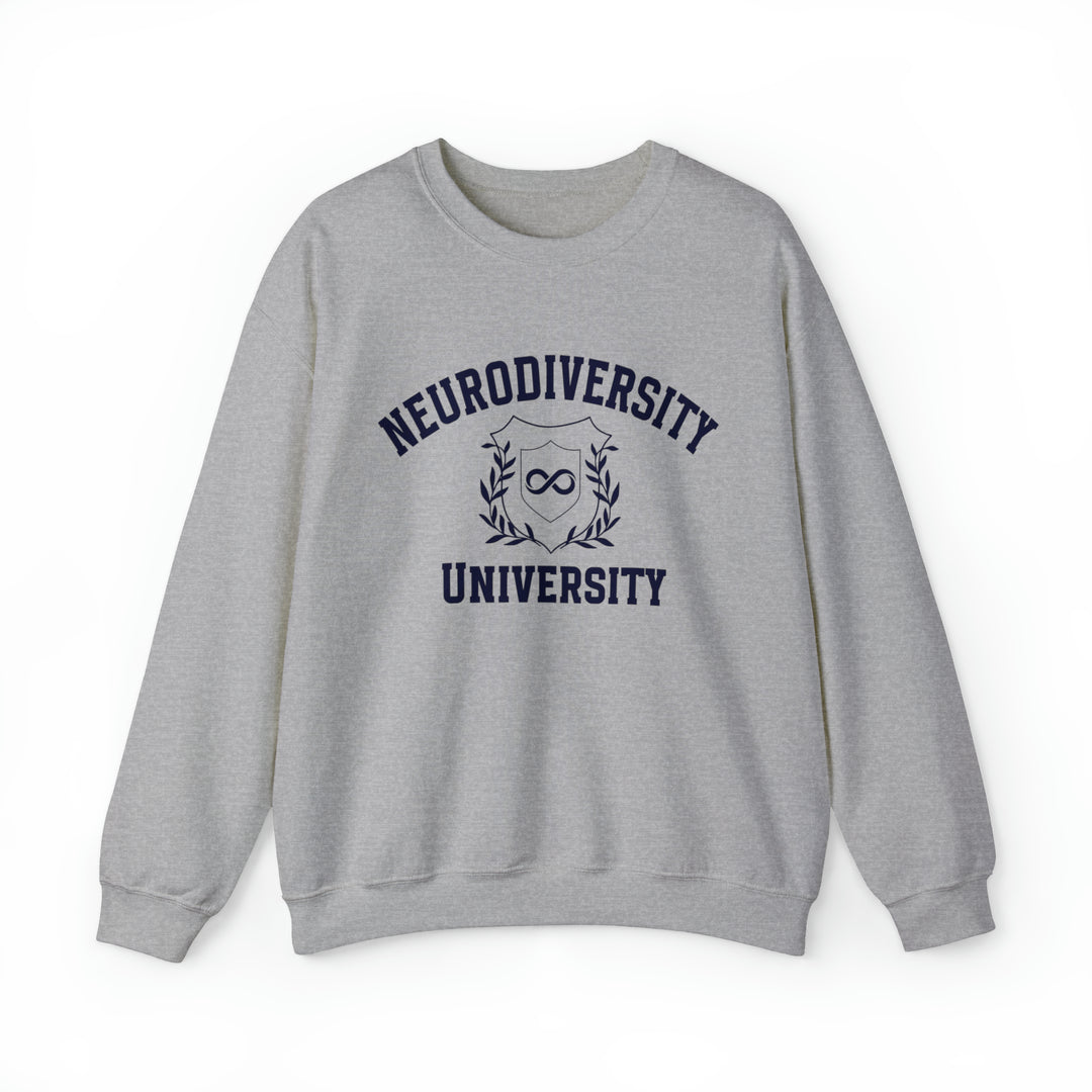 Adult Neurodiversity University Infinity Symbol Sweatshirt