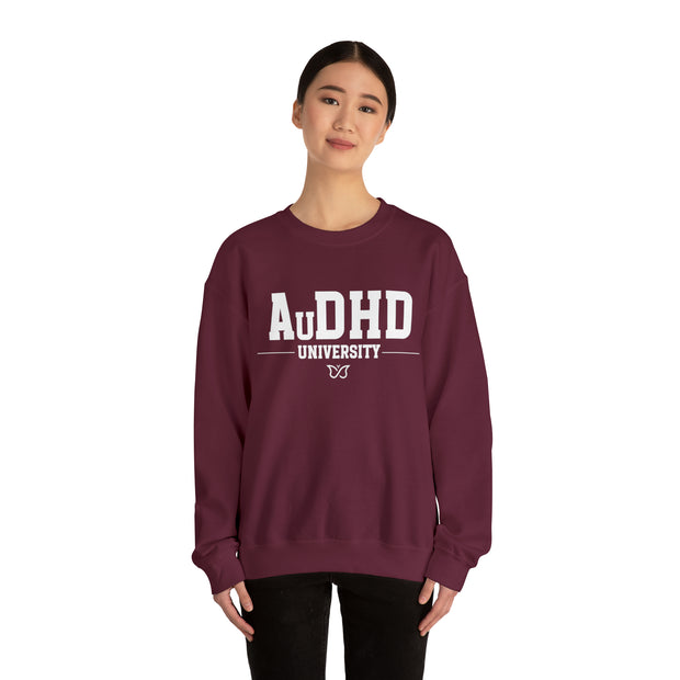 AuDHD University Butterfly Symbol Sweatshirt