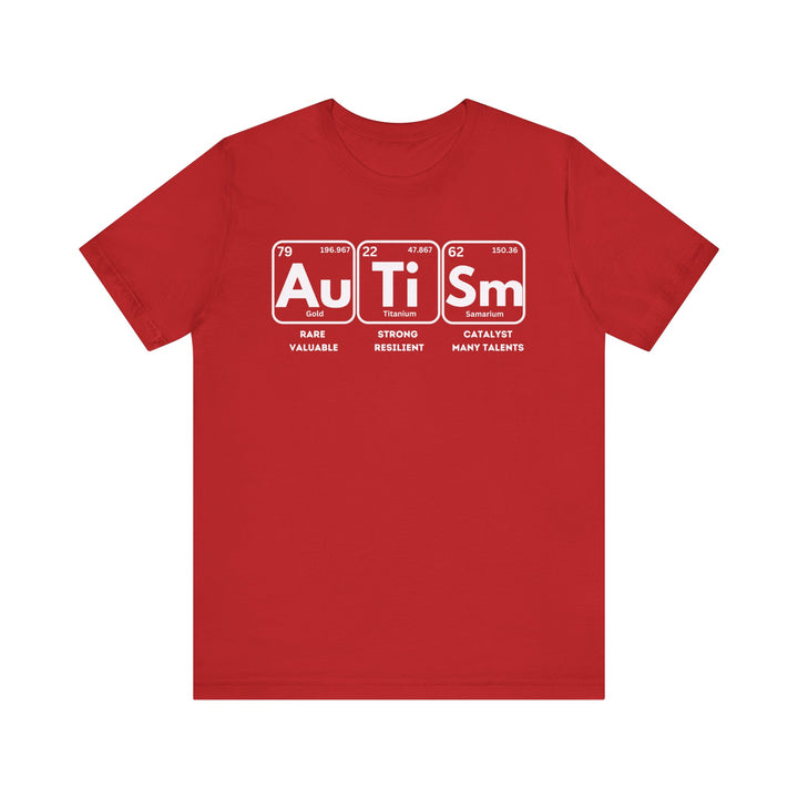 Adult Autism Elements Tee