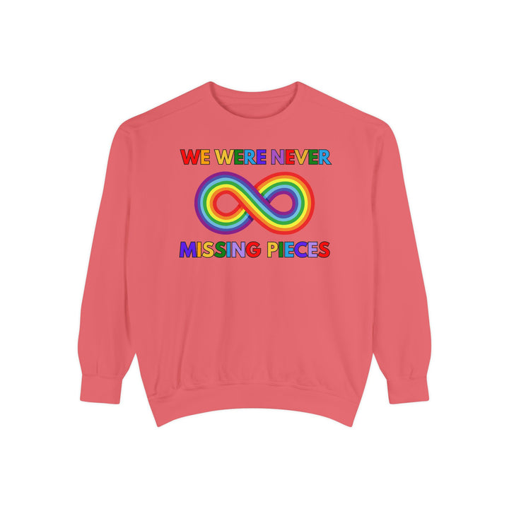 Adult Comfort Colors Infinity Never Missing Pieces Sweatshirt