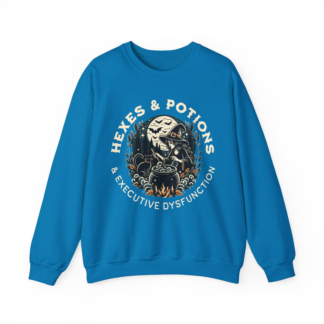 Adult Hexes & Potions & Executive Dysfunction  Sweatshirt