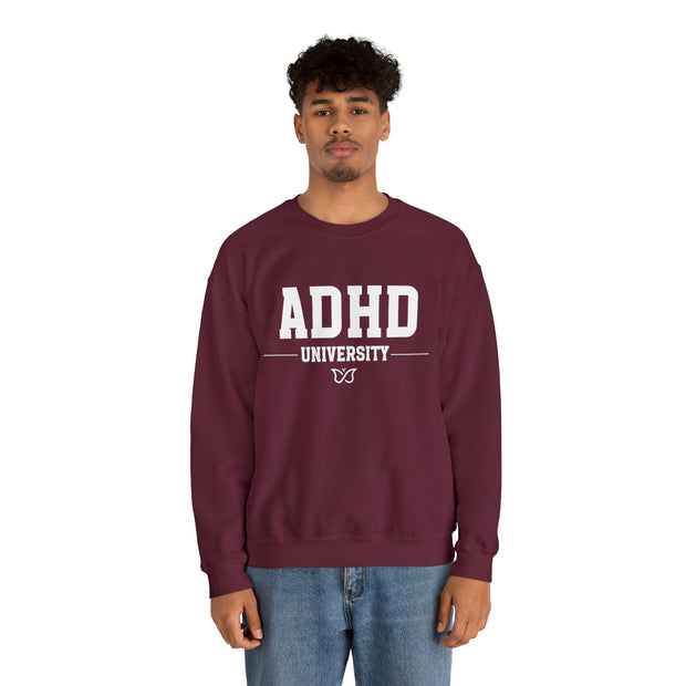 ADHD University Butterfly Symbol Sweatshirt