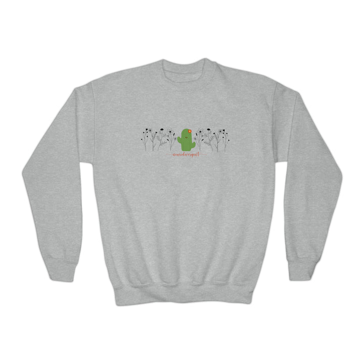 Kids Neurodivergent Cactus Cutie Sweatshirt