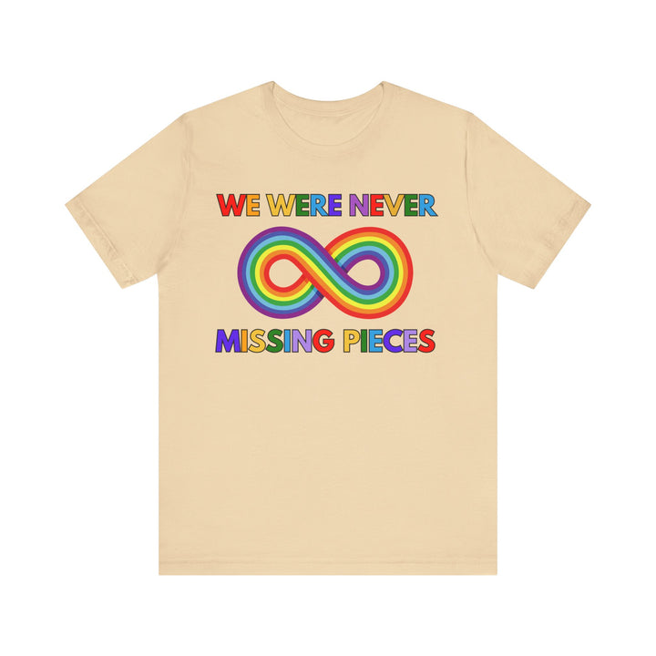 Adult Infinity Never Missing Pieces Tee