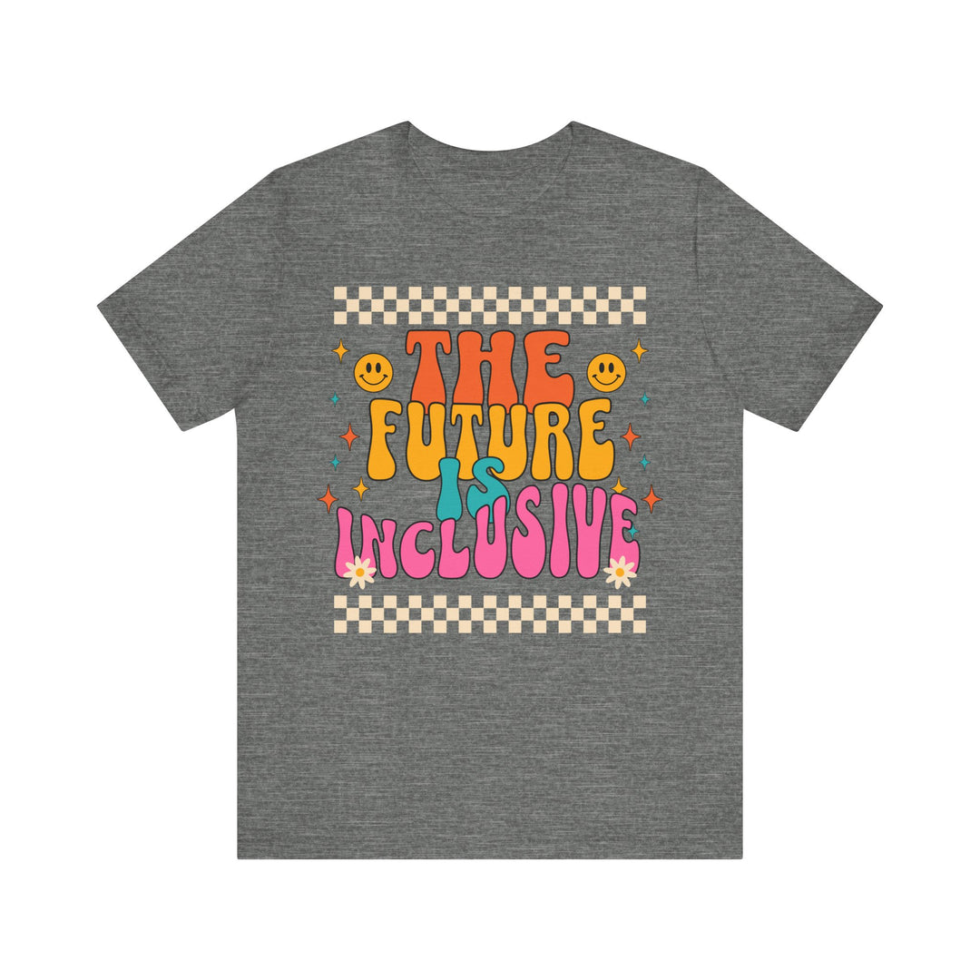 Adult Groovy The Future is Inclusive Tee