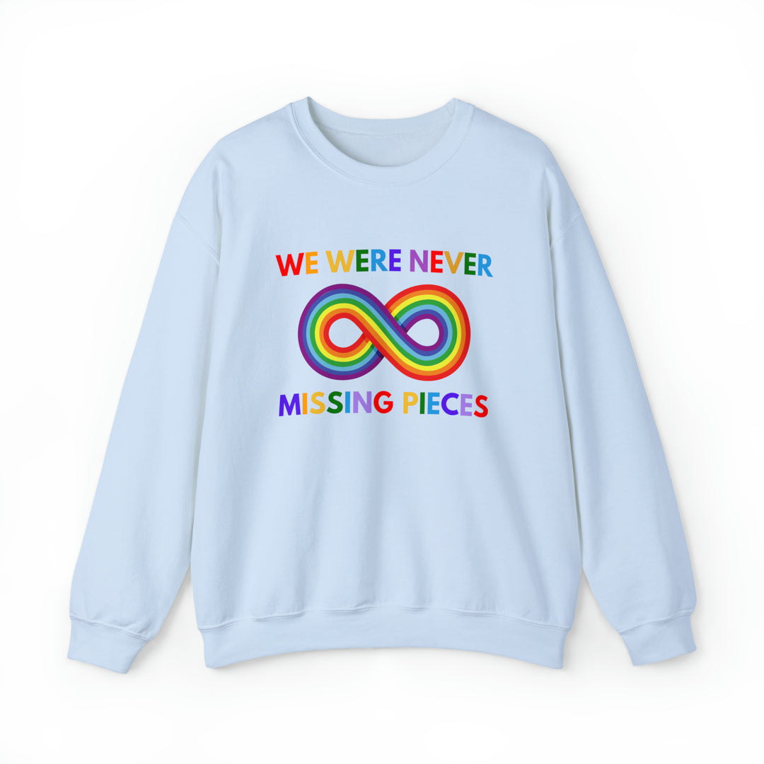 Adult Infinity Never Missing Pieces Sweatshirt