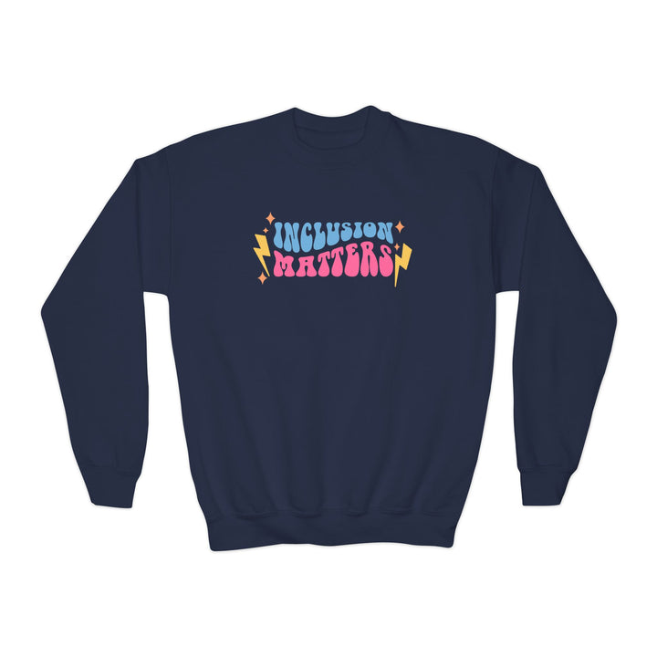 Kids Inclusion Matters Lightning Sweatshirt