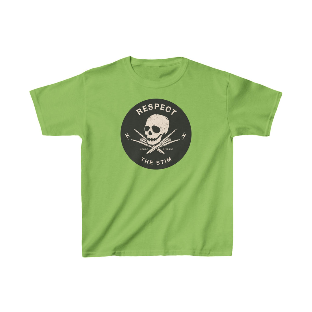 Kids Respect the Stim Skull Tee