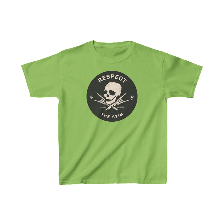 Kids Respect the Stim Skull Tee