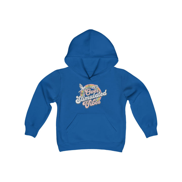 Kids Over Stimulated Vibes Hoodie Sweatshirt