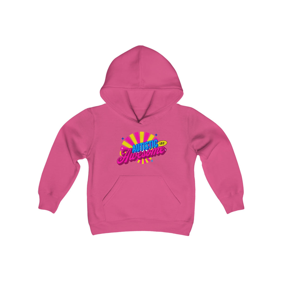 Kids Autistic and Awesome Hoodie Sweatshirt