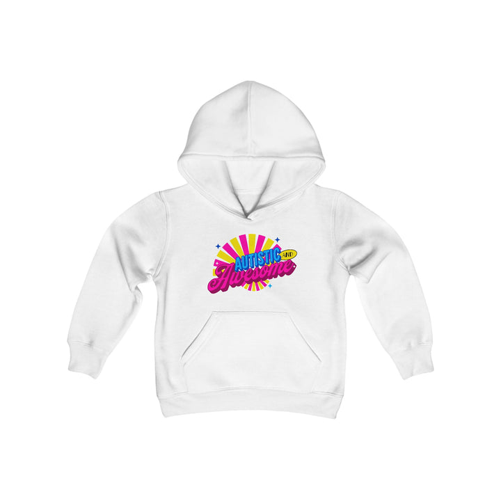 Kids Autistic and Awesome Hoodie Sweatshirt