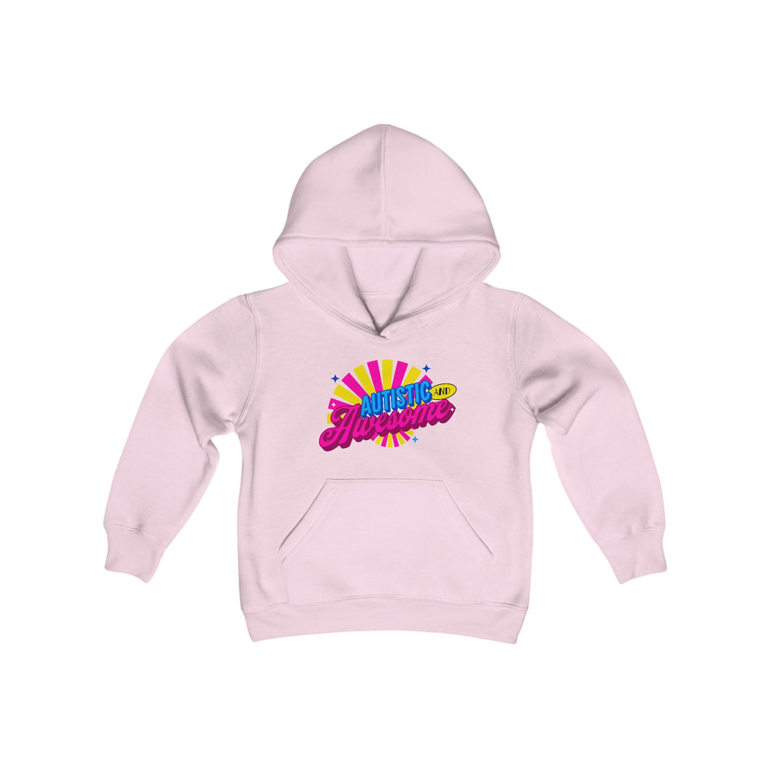 Kids Autistic and Awesome Hoodie Sweatshirt