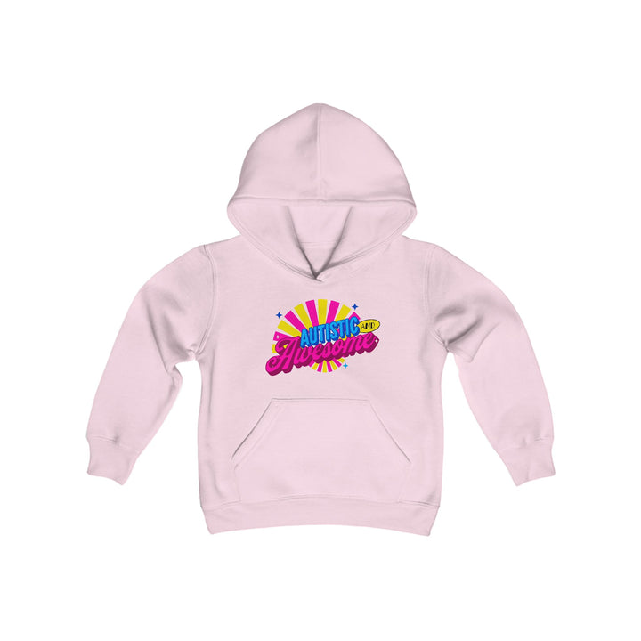 Kids Autistic and Awesome Hoodie Sweatshirt