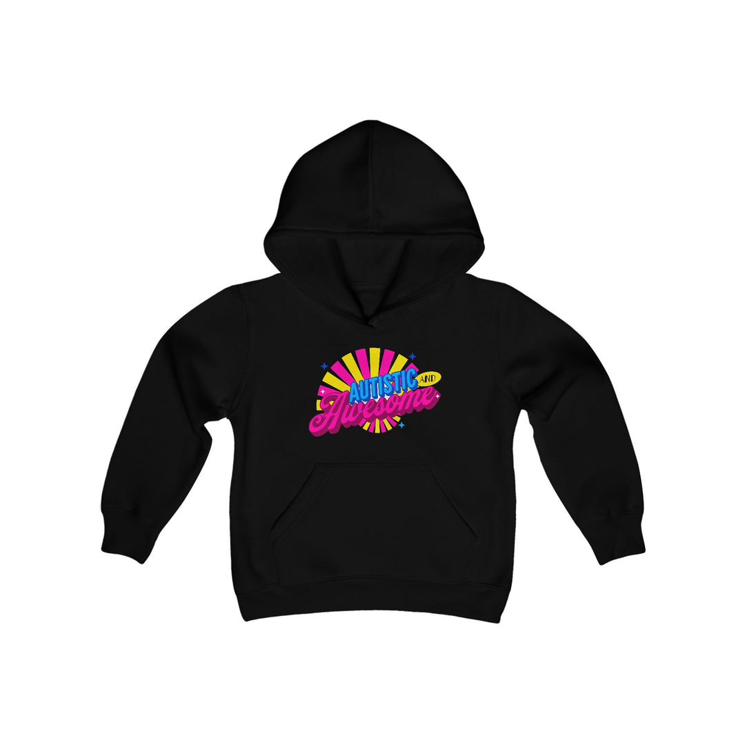 Kids Autistic and Awesome Hoodie Sweatshirt