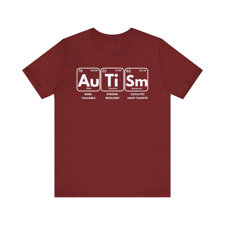 Adult Autism Elements Tee