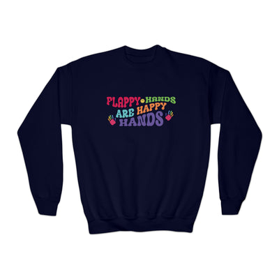 Kids Flappy Hands are Happy Hands Sweatshirt