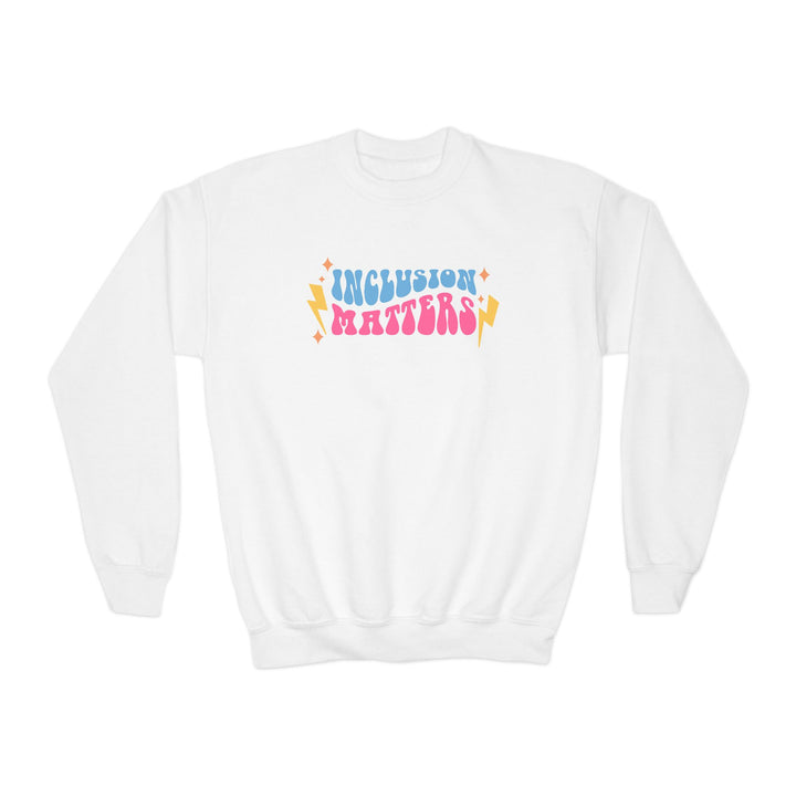 Kids Inclusion Matters Lightning Sweatshirt