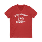 Neurodiversity University Beautiful Mind V-Neck Tee