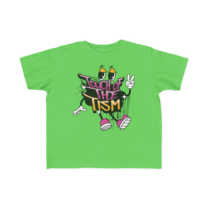 Toddler's Touch of the Tism Graffiti Tee