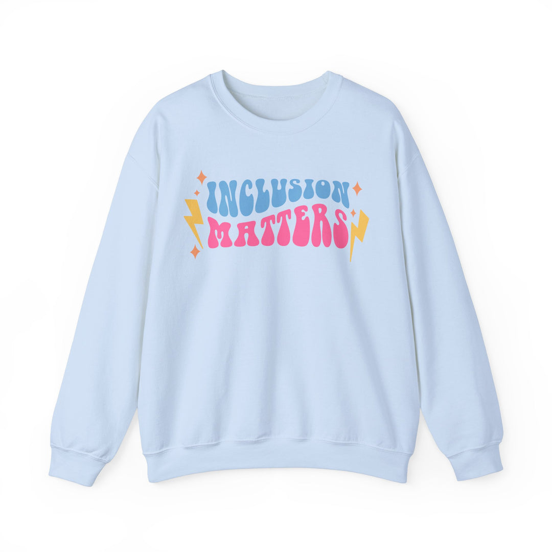 Adult Inclusion Matters Lightning Sweatshirt