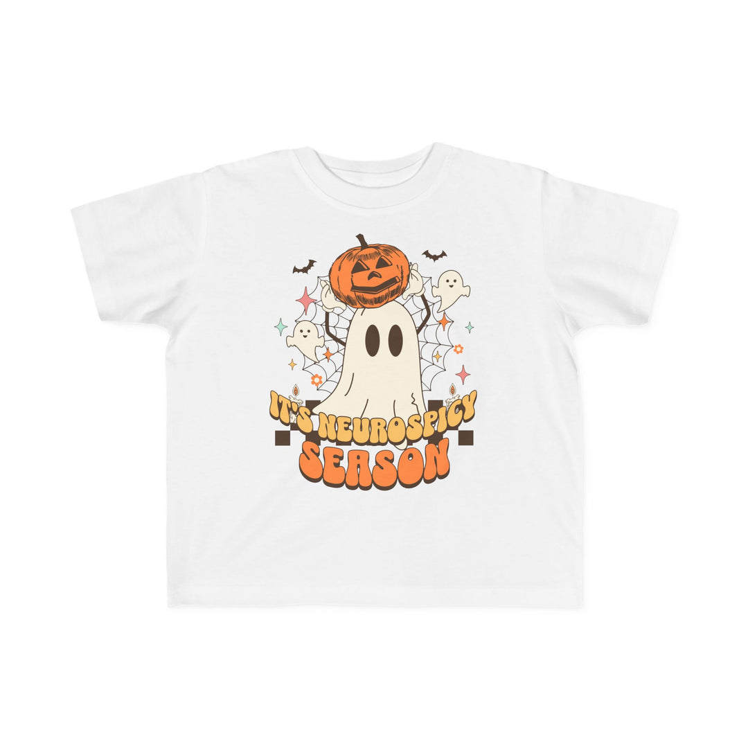 Toddler's  Its Neurospicy Season Ghost and Pumpkin Tee