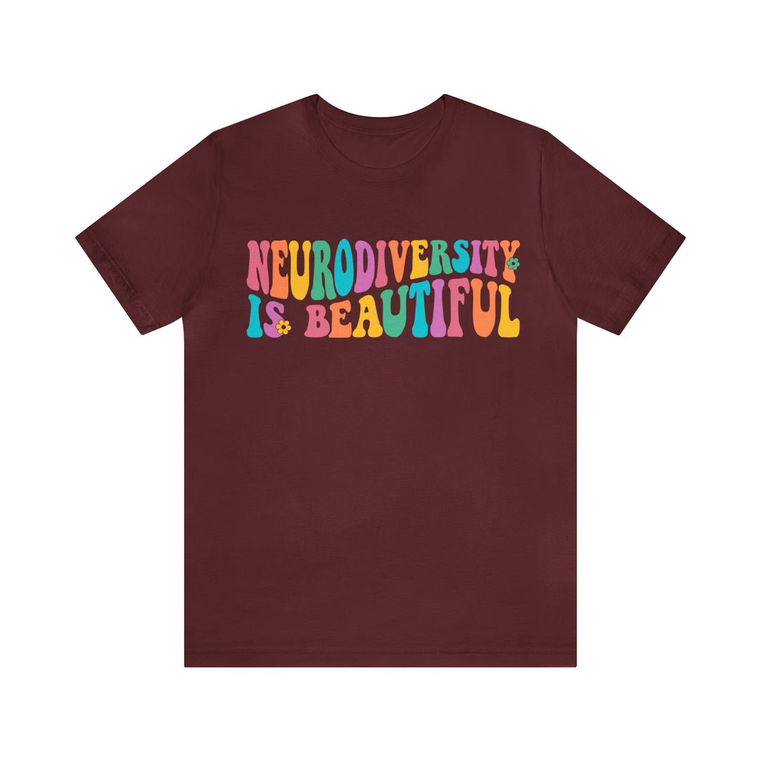 Neurodiversity is Beautiful Groovy Tee