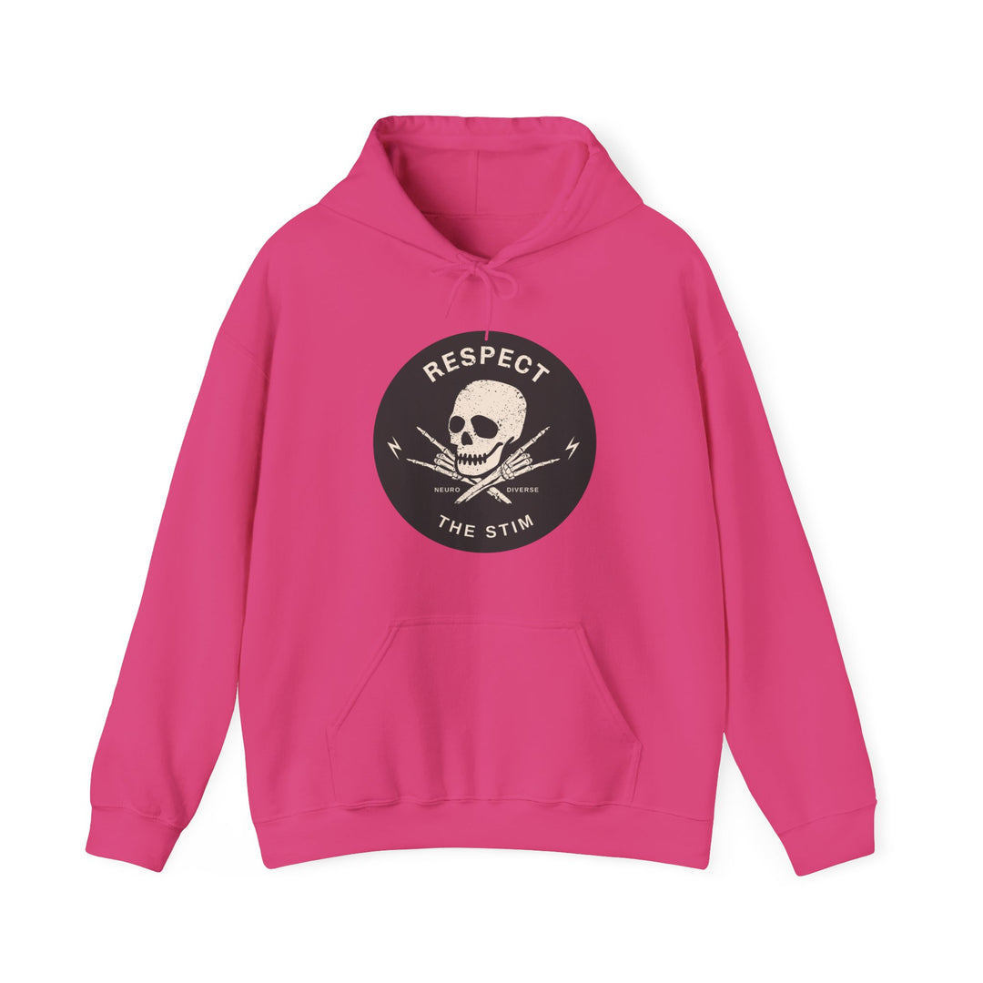 Adult Respect the Stim Skull Hoodie