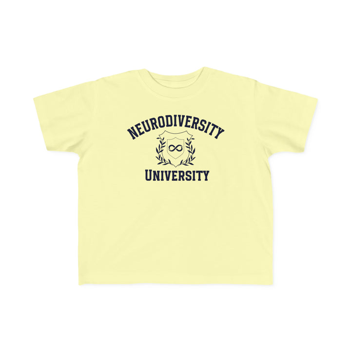 Toddler Neurodiversity University Infinity Symbol Tee